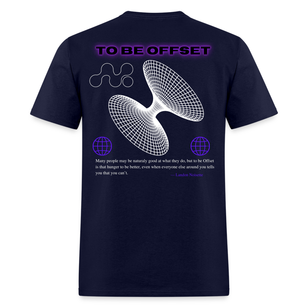 Classic Offset T-Shirt🗣️🔥🔥 - navy