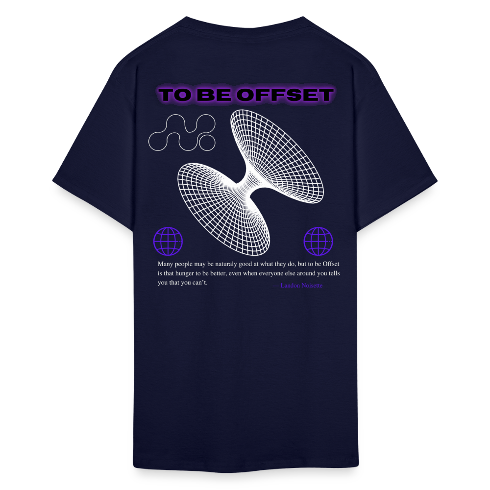 Classic Offset T-Shirt🗣️🔥🔥 - navy