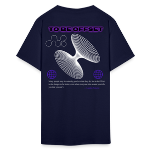 Classic Offset T-Shirt🗣️🔥🔥 - navy