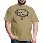 Classic Offset/ Christ T-Shirt✝️🔥🗣️ - khaki