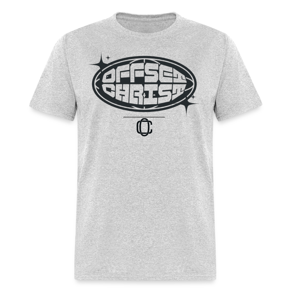 Classic Offset/ Christ T-Shirt✝️🔥🗣️ - heather gray