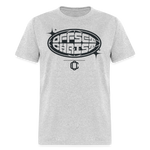 Classic Offset/ Christ T-Shirt✝️🔥🗣️ - heather gray