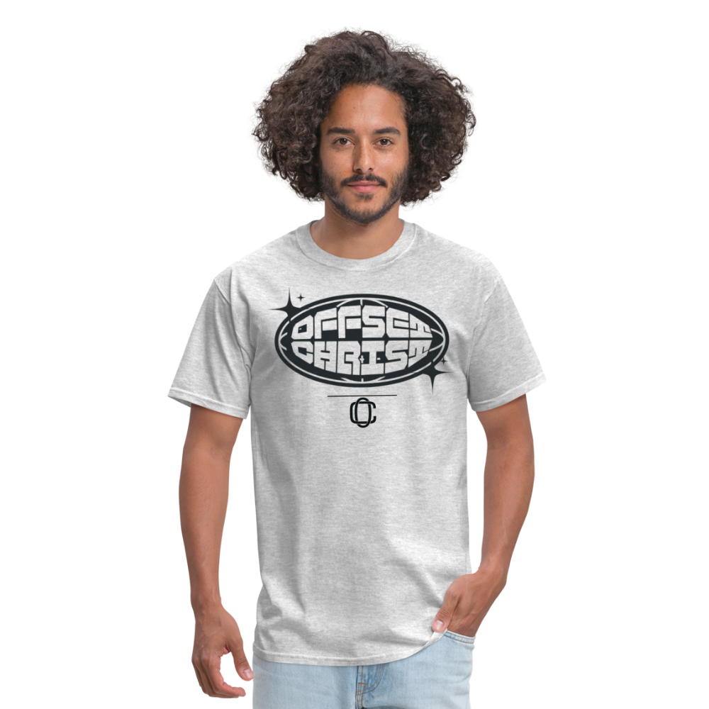 Classic Offset/ Christ T-Shirt✝️🔥🗣️ - heather gray