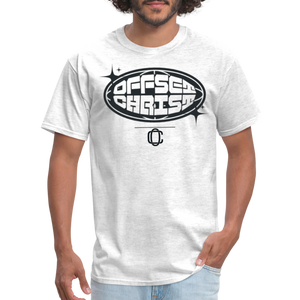 Classic Offset/ Christ T-Shirt✝️🔥🗣️ - light heather gray