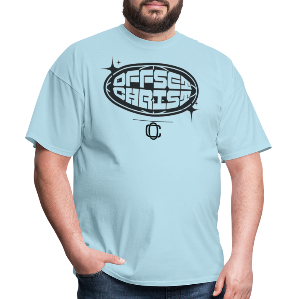 Classic Offset/ Christ T-Shirt✝️🔥🗣️ - powder blue