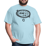Classic Offset/ Christ T-Shirt✝️🔥🗣️ - powder blue