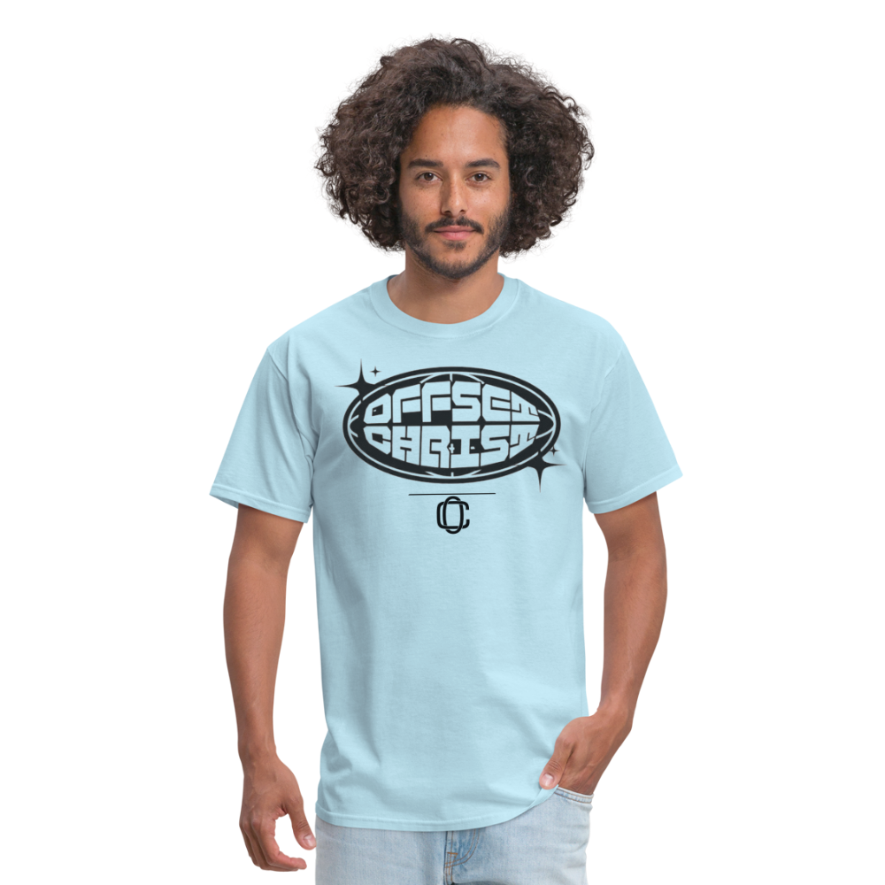 Classic Offset/ Christ T-Shirt✝️🔥🗣️ - powder blue