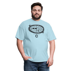 Classic Offset/ Christ T-Shirt✝️🔥🗣️ - powder blue