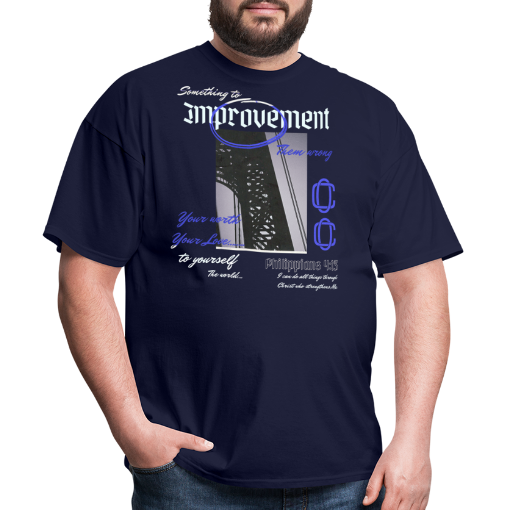 Classic Improvement T-Shirt - navy