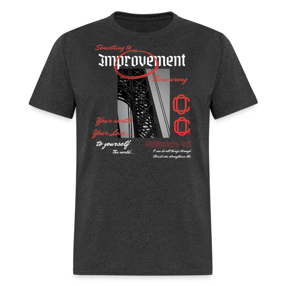 Classic improvement T-Shirt - heather black