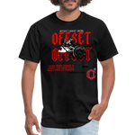 Classic Offset🥀🌹 T-Shirt - black