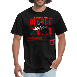 Classic Offset🥀🌹 T-Shirt - black