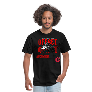 Classic Offset🥀🌹 T-Shirt - black