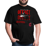 Classic Offset🥀🌹 T-Shirt - black
