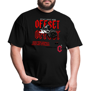 Classic Offset🥀🌹 T-Shirt - black
