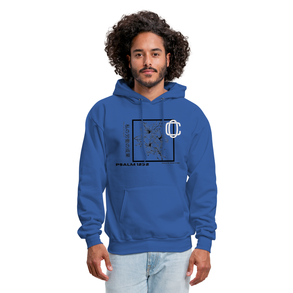 Fruit of Labor Hoodie🍒🍇🍊 - royal blue