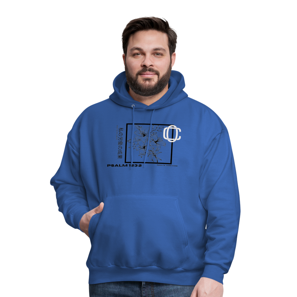 Fruit of Labor Hoodie🍒🍇🍊 - royal blue