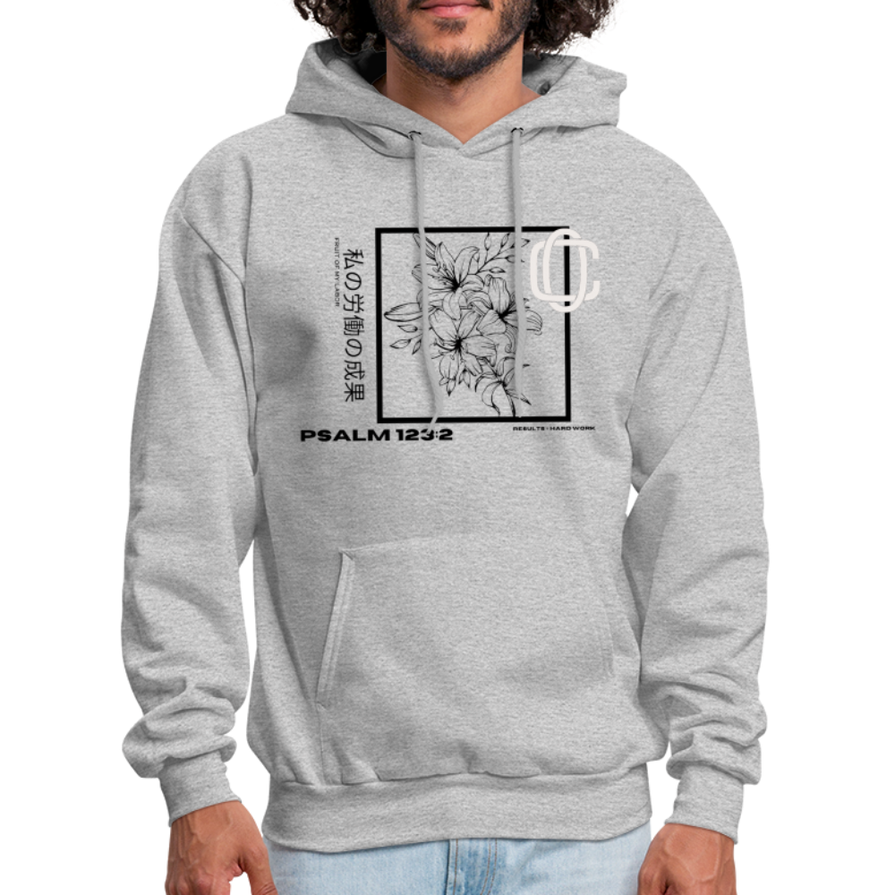 Fruit of Labor Hoodie🍒🍇🍊 - heather gray