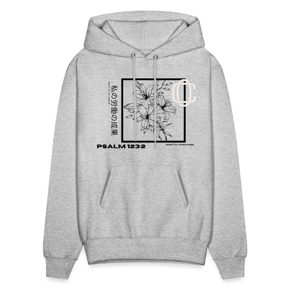Fruit of Labor Hoodie🍒🍇🍊 - heather gray