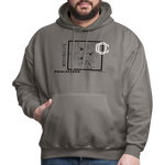 Fruit of Labor Hoodie🍒🍇🍊 - asphalt gray