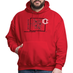 Fruit of Labor Hoodie🍒🍇🍊 - red