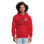 Fruit of Labor Hoodie🍒🍇🍊 - red
