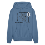 Fruit of Labor Hoodie🍒🍇🍊 - denim blue