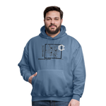 Fruit of Labor Hoodie🍒🍇🍊 - denim blue