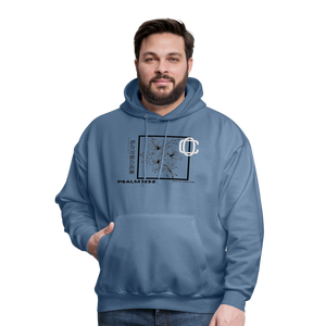 Fruit of Labor Hoodie🍒🍇🍊 - denim blue