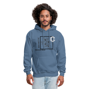 Fruit of Labor Hoodie🍒🍇🍊 - denim blue