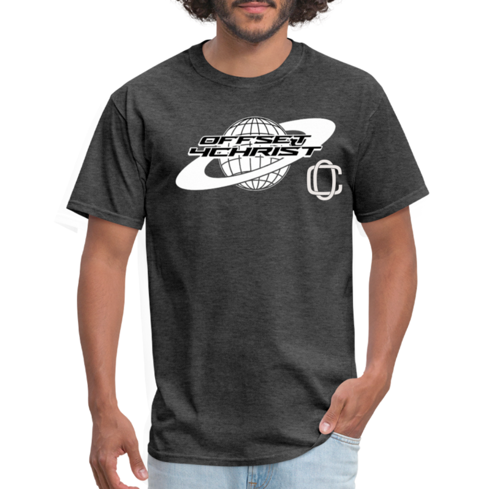Unisex Offset4Christ Classic T-Shirt - heather black
