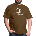 Christ west T-Shirt - brown