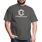 Christ west T-Shirt - charcoal