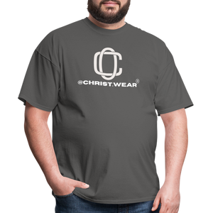 Christ west T-Shirt - charcoal