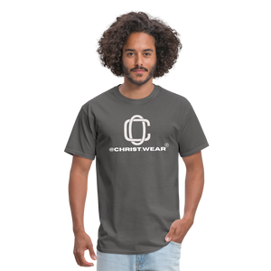 Christ west T-Shirt - charcoal