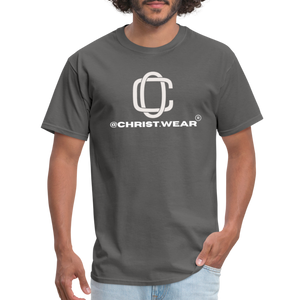 Christ west T-Shirt - charcoal