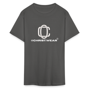 Christ west T-Shirt - charcoal