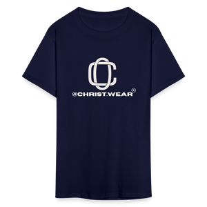 Christ west T-Shirt - navy