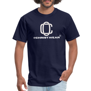 Christ west T-Shirt - navy