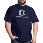 Christ west T-Shirt - navy