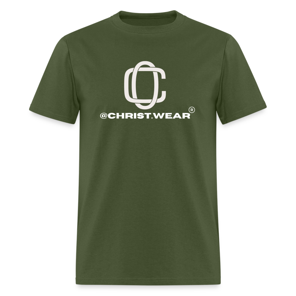Christ west T-Shirt - military green