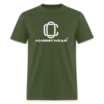 Christ west T-Shirt - military green