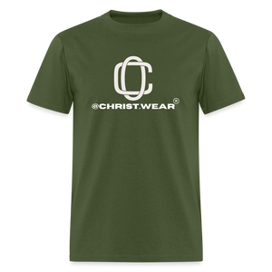 Christ west T-Shirt - military green