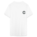 Classic Offset 1John 2:15 T-Shirt - white