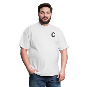 Classic Offset 1John 2:15 T-Shirt - white