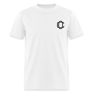 Classic Offset 1John 2:15 T-Shirt - white