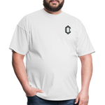 Classic Offset 1John 2:15 T-Shirt - white