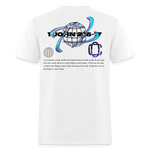 Classic Offset 1John 2:15 T-Shirt - white