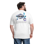 Classic Offset 1John 2:15 T-Shirt - white