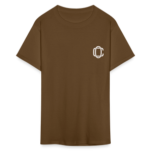 Classic1John2:15 dark  T-Shirt - brown